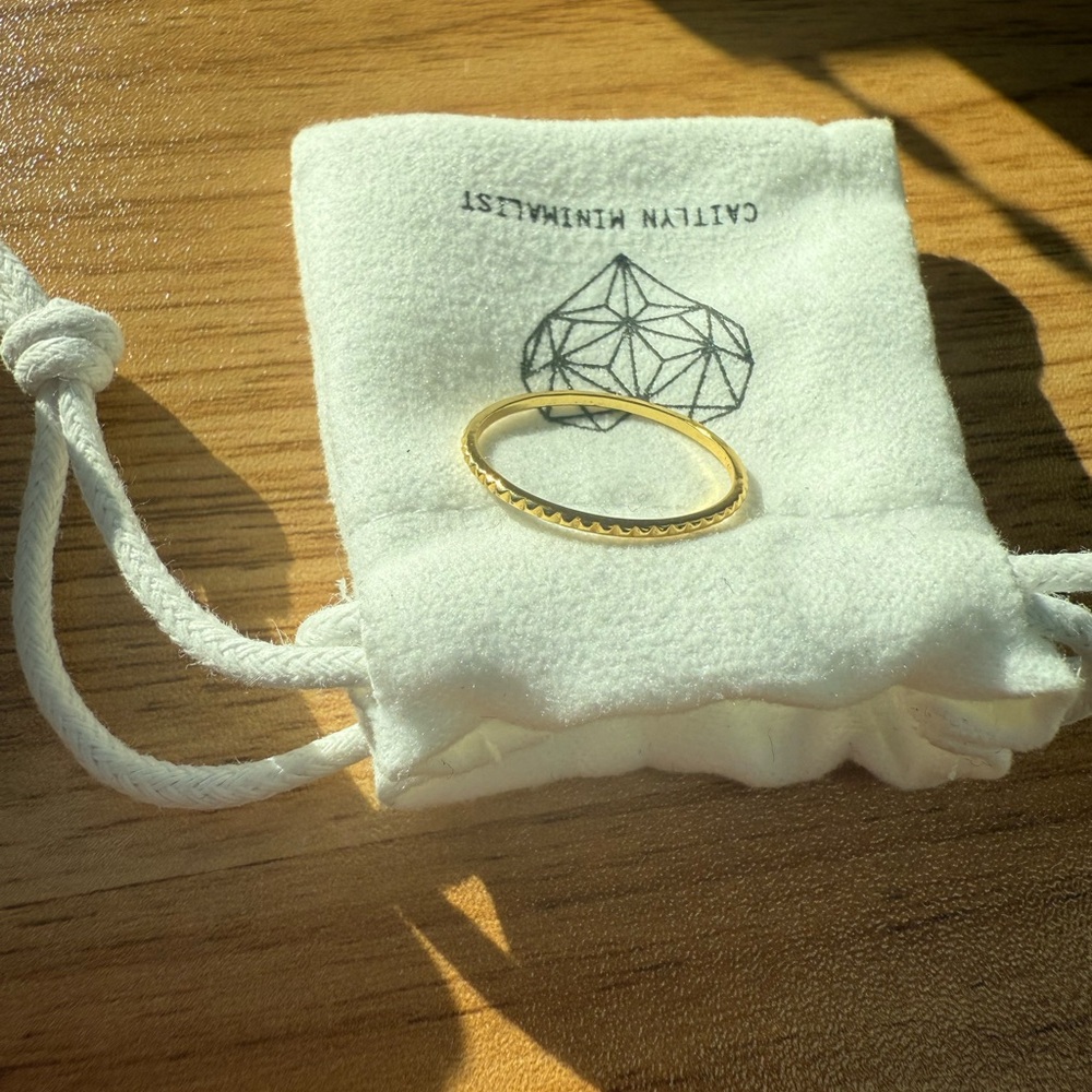 Stacking Gold Ring